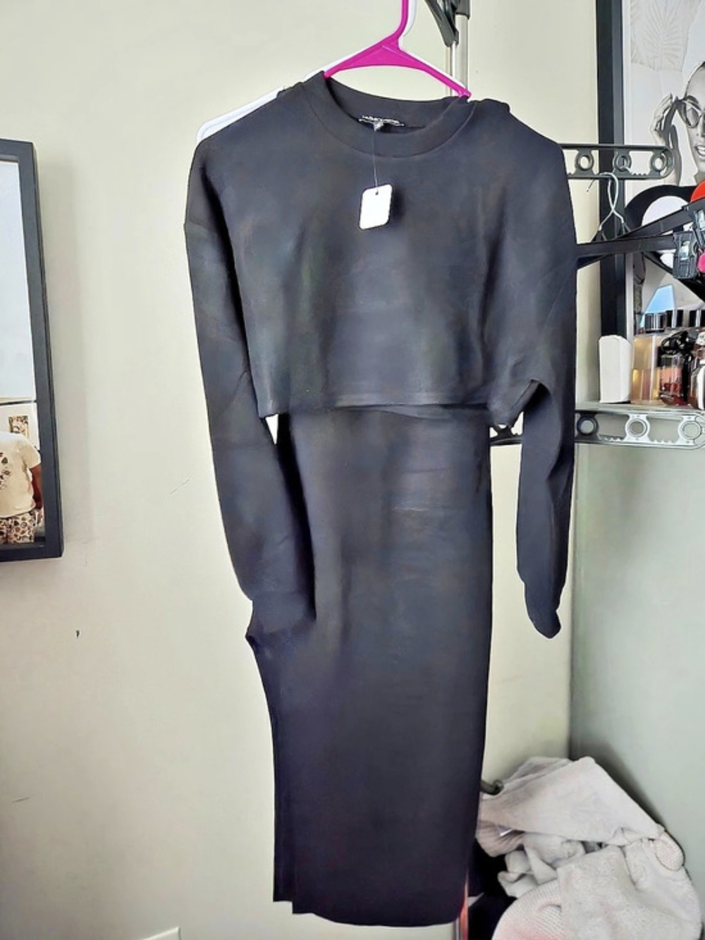 Brand New Fashion Nova Black Maxi Dress